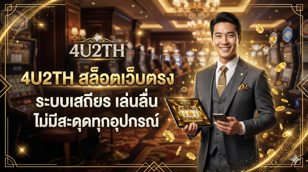 4U2TH สล็อตเว็บตรง ระบบเสถียร เล่นลื่น ไม่มีสะดุดทุกอุปกรณ์