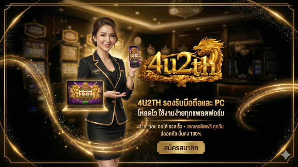 4U2TH รองรับมือถือและ PC โหลดไว ใช้งานง่ายทุกแพลตฟอร์ม
